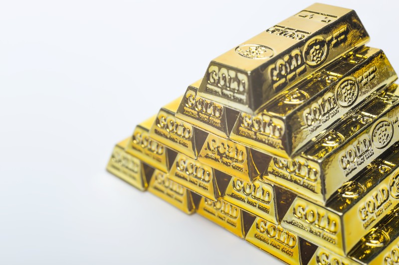 積み上がった金