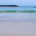青い海